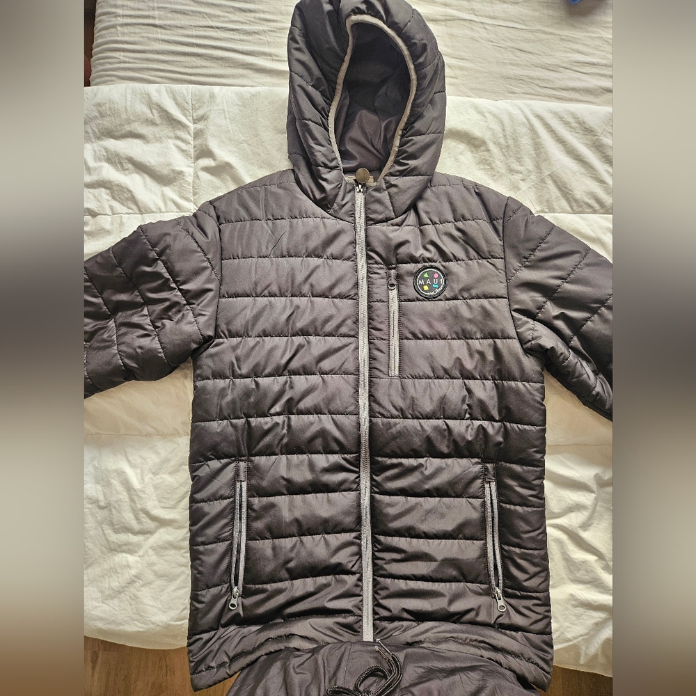 Maui & Sons Puffer Jacket - Black